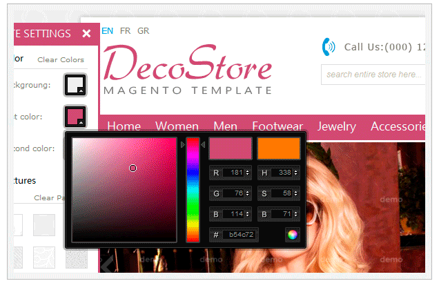 Color Panel DecoStore