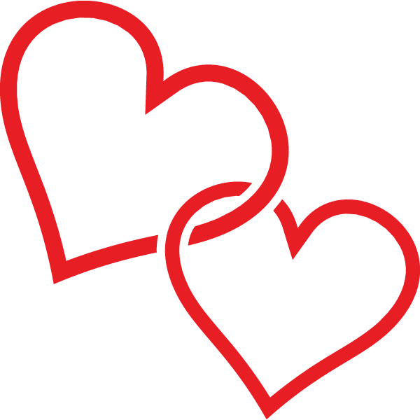 Free Free 217 Wedding Double Heart Svg SVG PNG EPS DXF File