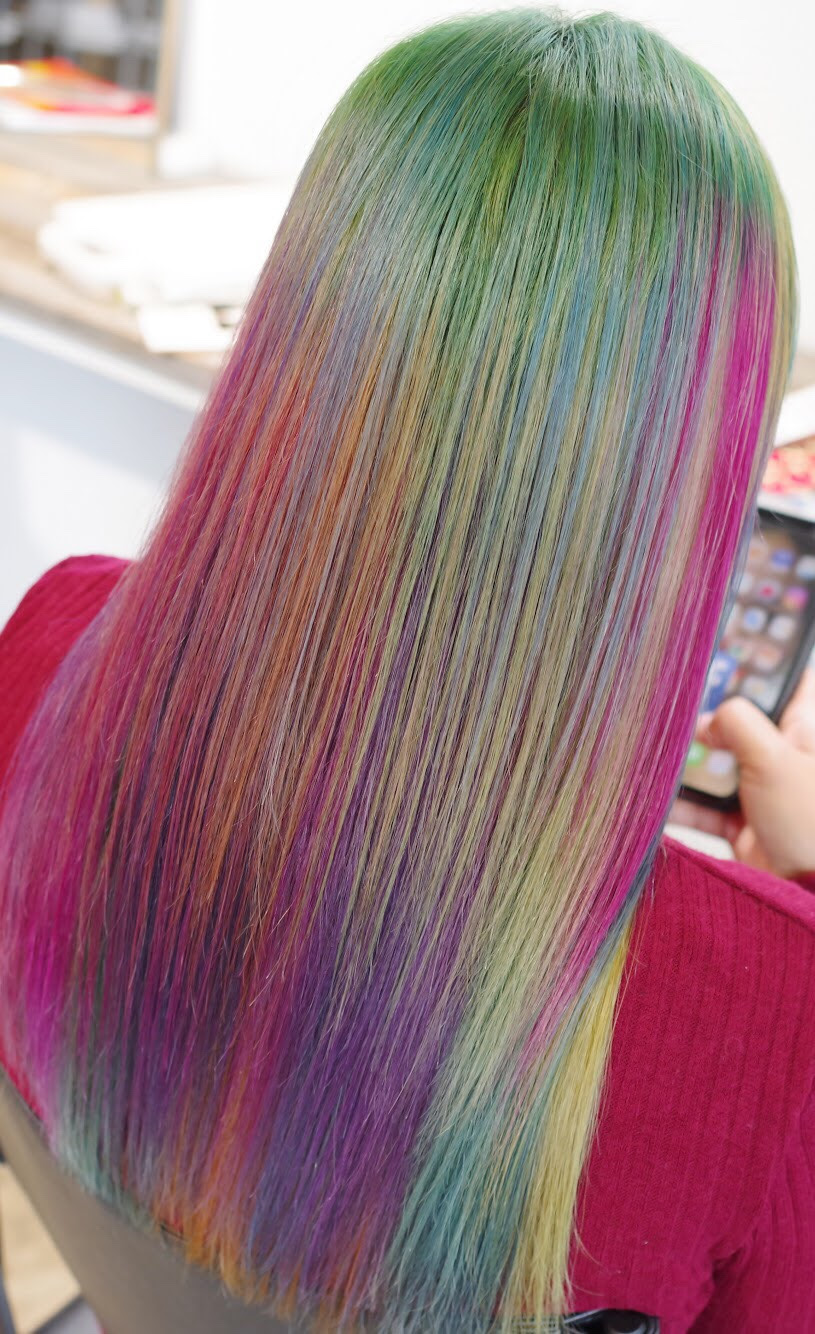 資生堂カラーミューズでレインボーやオーロラカラーを染め方をまとめてみた Keisukeshinomiya 四宮桂佑 ヘアサロンtheorder 公式ブログ