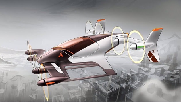 エアバス、2020年までに空飛ぶ自動運転タクシー「ヴァーハナ」の実用化を目指す