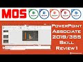 PowerPoint Associate 2019/465 Skill Review