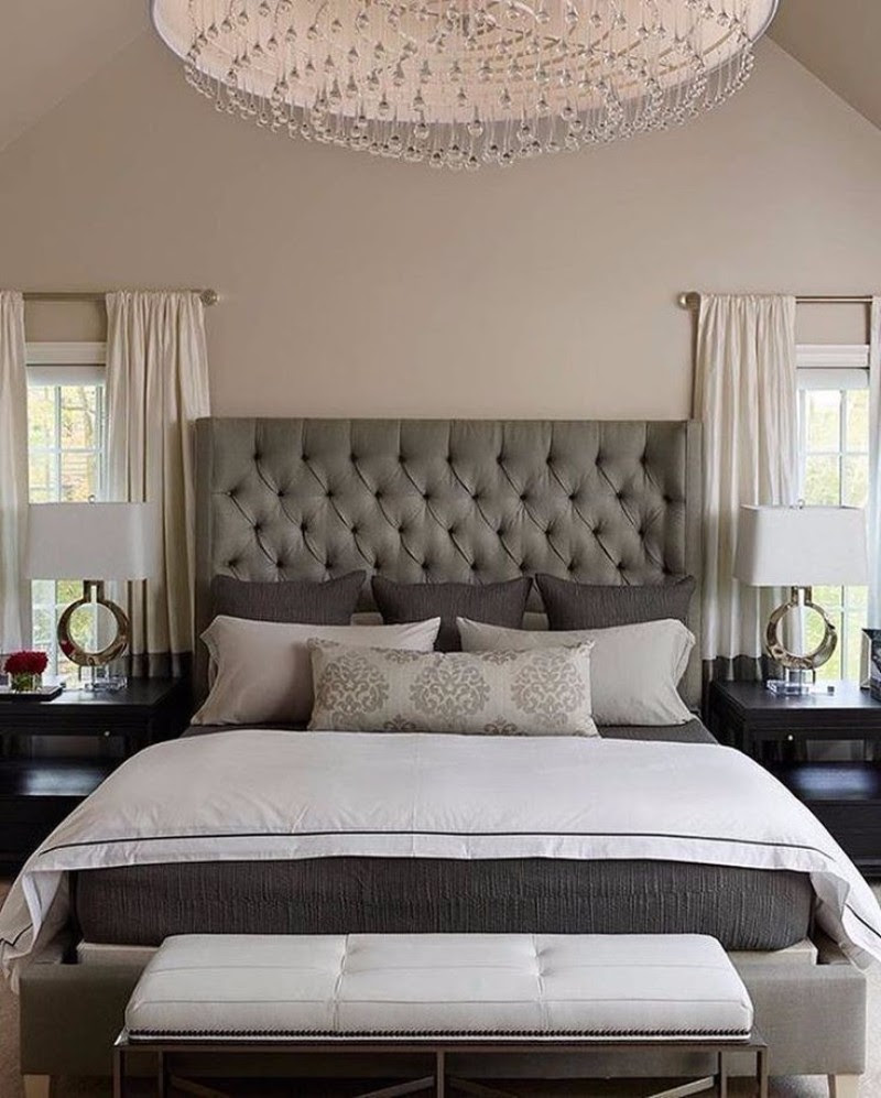 Sublime Tufted Headboards For Master Bedroom Dcor Master