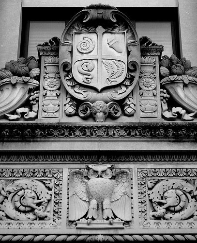 Museum doorway detail