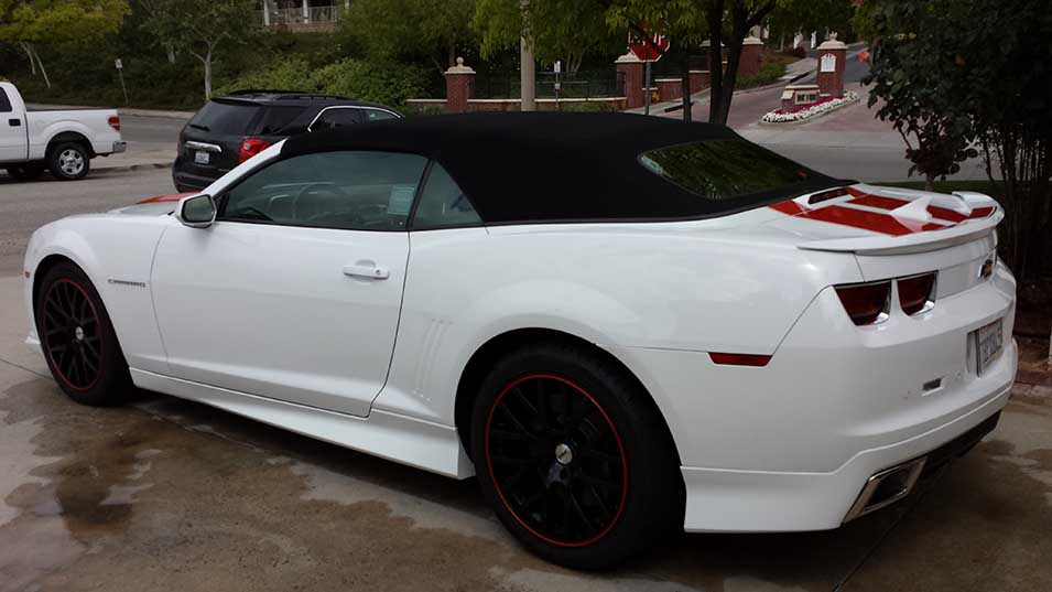 White 2013 Chevrolet Camaro 2SS Convertible 6.2L V8 For Sale