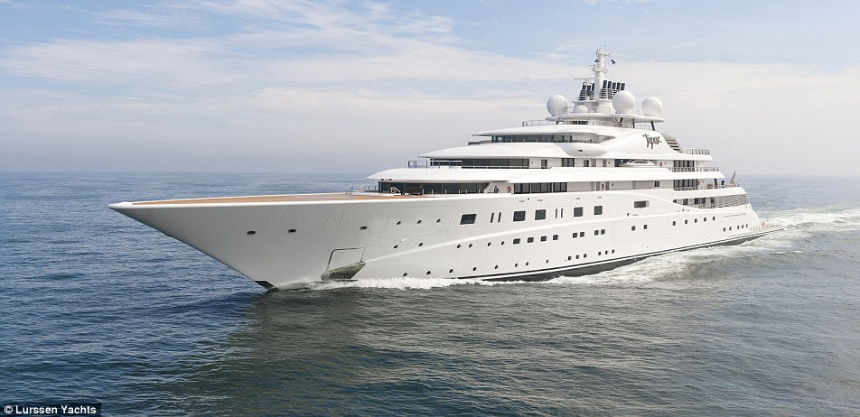 COST: £337 million. Topaz owner Mansour bin Zayed al Nahyan clearly doesn't just spend his riches on Manchester City