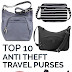 Anti Theft Travel Tote