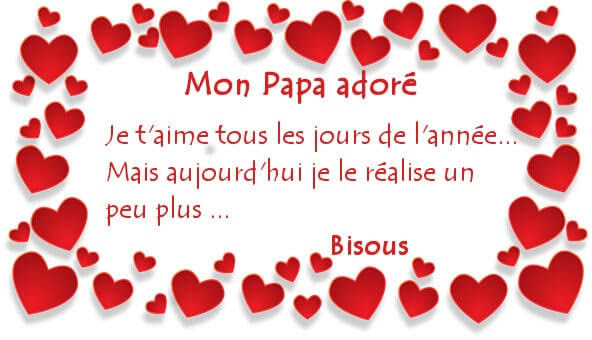 Textes Vœux Fete Des Peres Message D Amour A Son Pere Je T Aime Papa