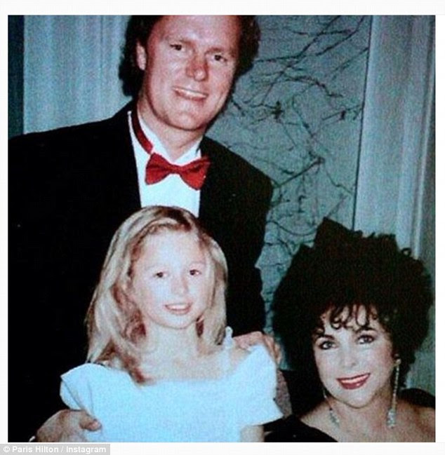 Happy 84! Paris Hilton wishes the late Elizabeth Taylor - who would have turned 84 on Saturday - a happy birthday in a sweet Instagram post