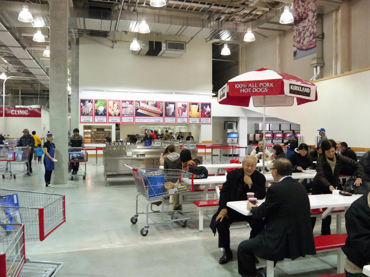 Pizza With A Diameter Of 45 Cm Plenty Of Clams And Clam Chowder Etc Costco Food Court Menu Various Gigazine