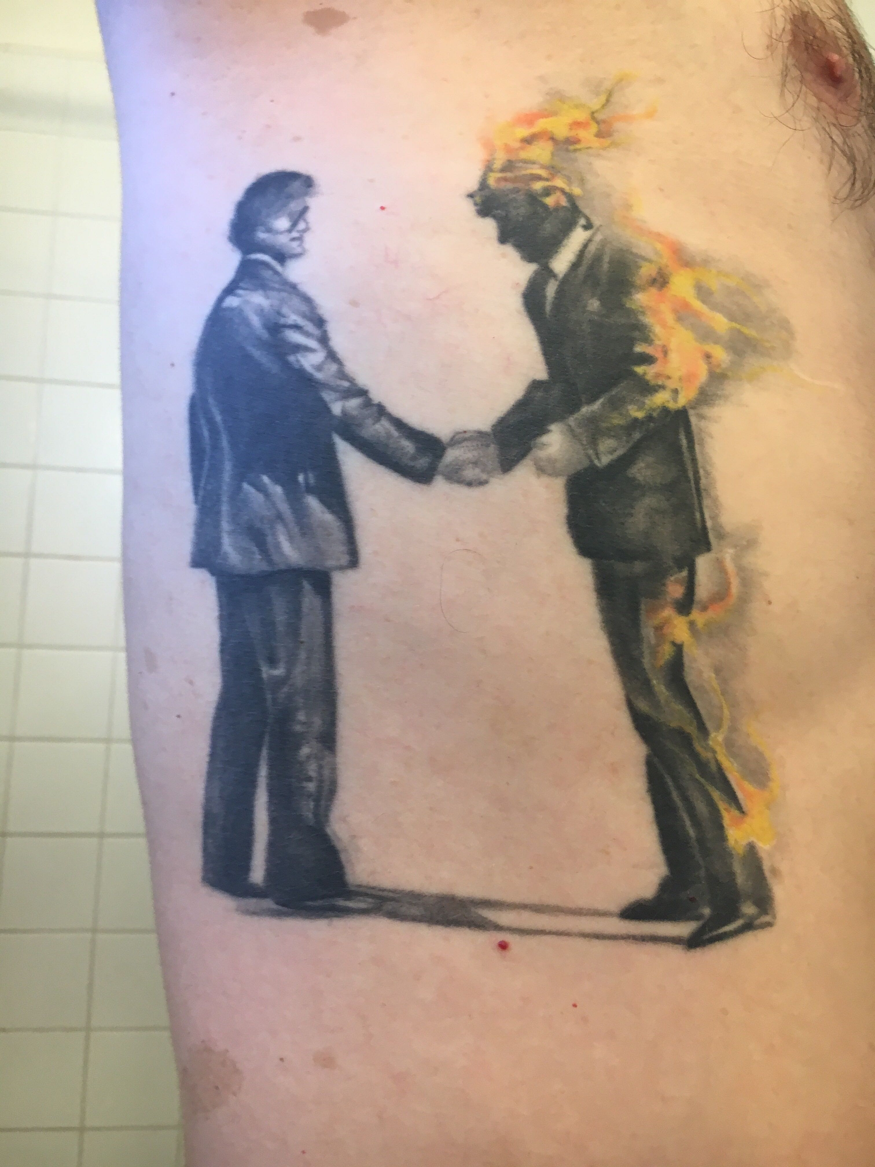 Pink Floyd S Wish You Were Here Mod And Art By Moses Garcia Fresno Ca Tattoos