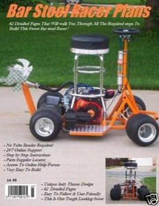 Pro Street Bar Stool Racer Plans &amp; Mini Bike Plans eBay