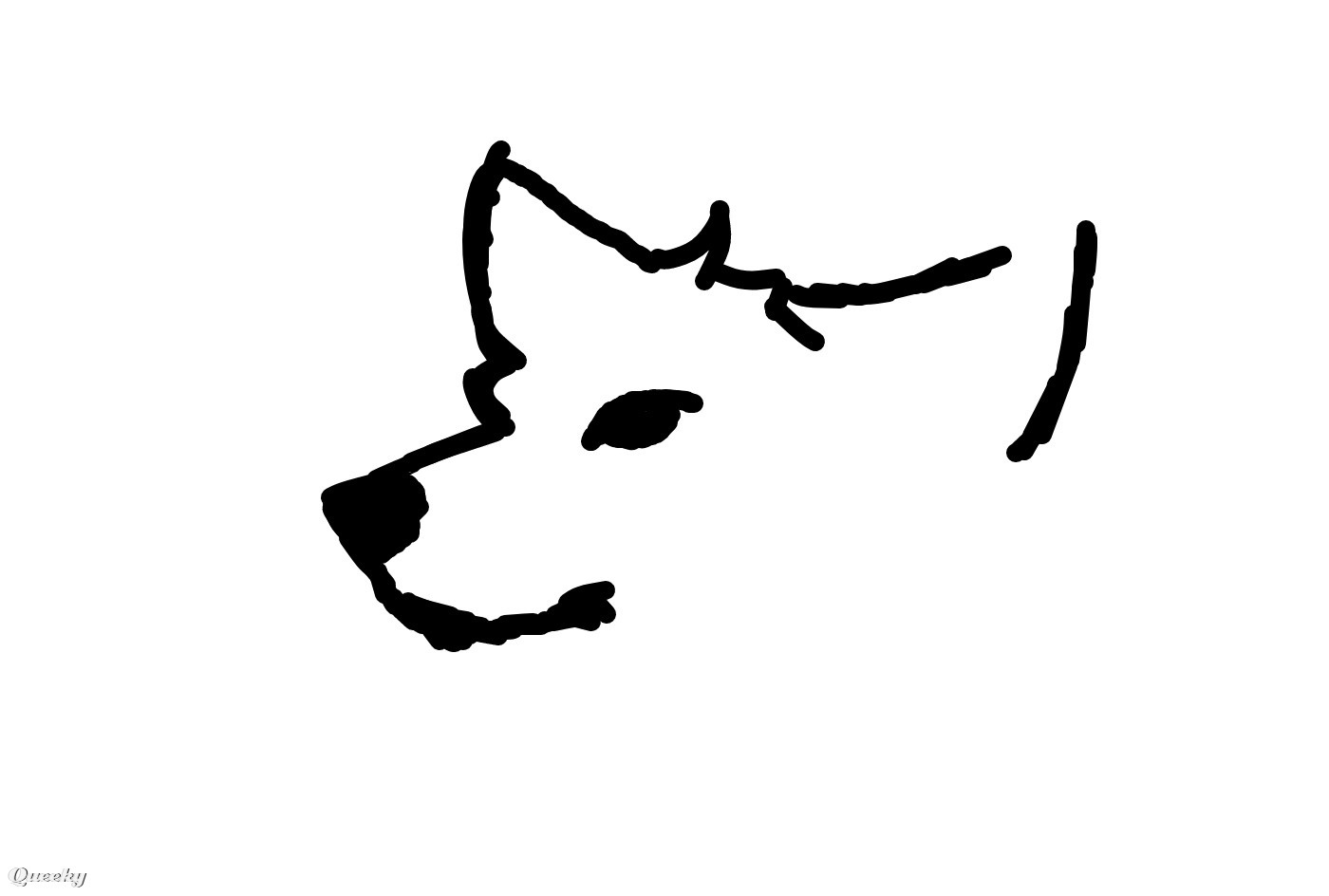 Fox â†  an animals Speedpaint drawing by LifeIsWeird101 - Queeky - draw