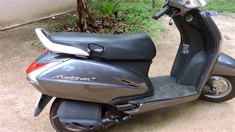 honda activa  geny grey metallic colour youtube