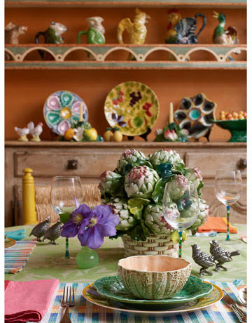 Colorful French country kitchen - Country cool décor