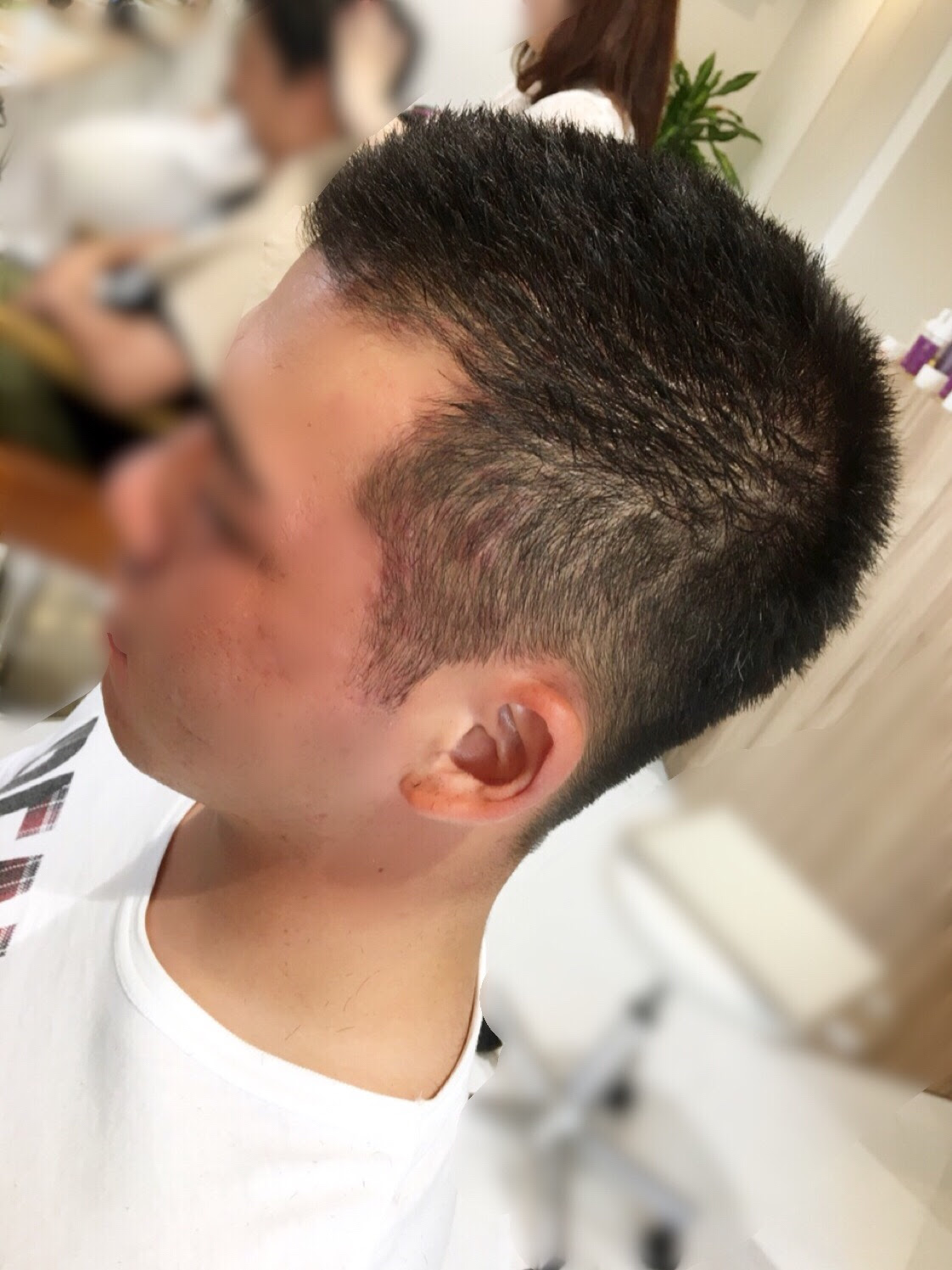 坊主から 野球部を引退した子が髪の毛を伸ばして垢抜け爽やかメンズになるまでの話 Waxも付けられるように Hair Salon Citrus