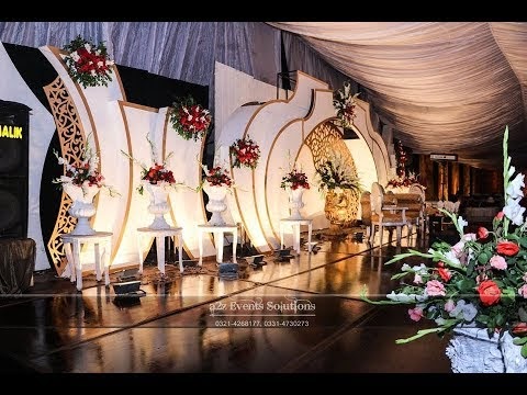 Simple and Ellegant wedding decor | Punjabi best wedding decor by a2z ev...