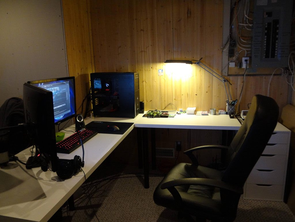 An overlooked part of PC building, desk setup? : buildapc