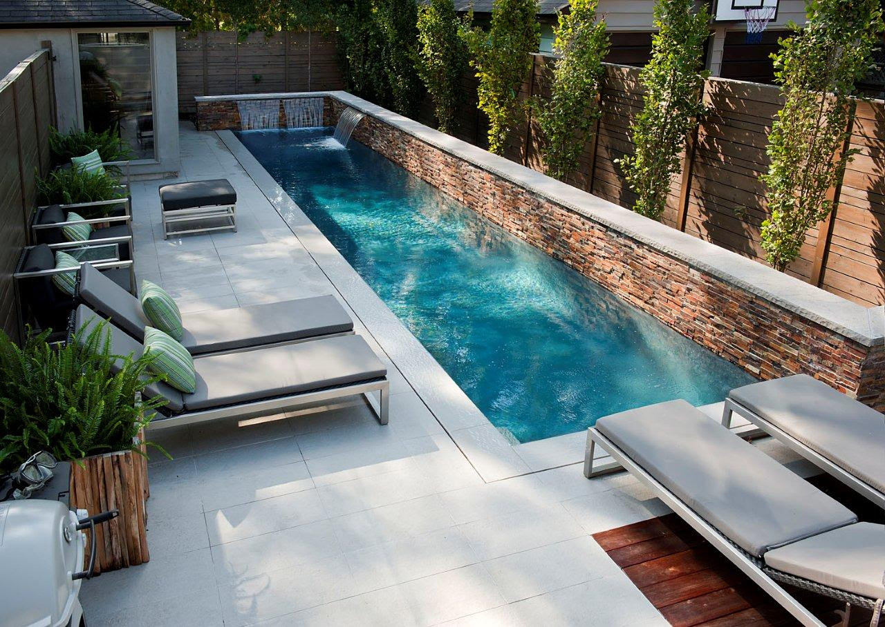 Backyard landscaping ideas small yards pool