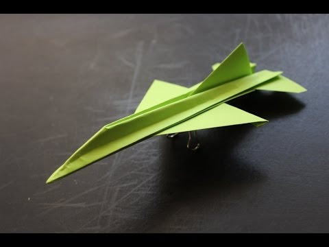 How to make a paper plane(Origami)