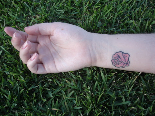 tattooed girl