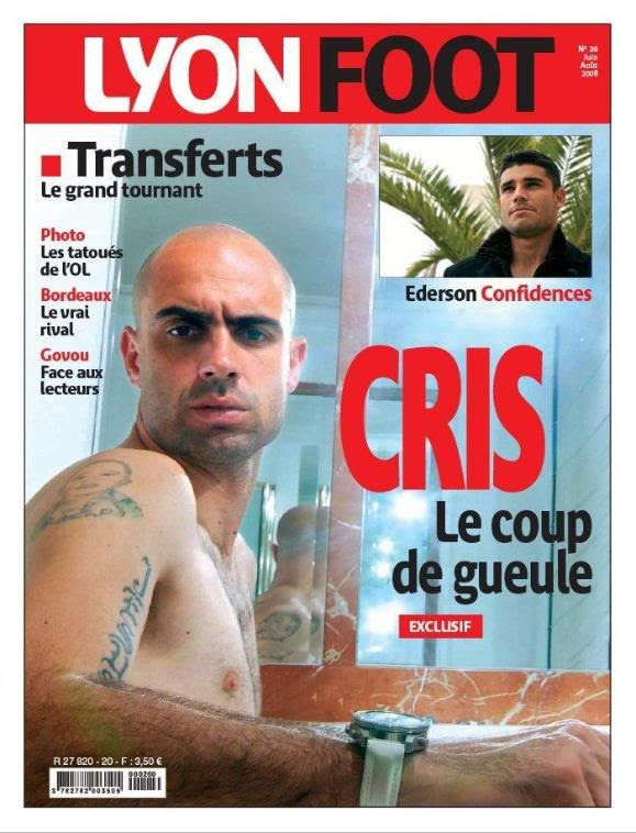 Last week, Lyon Foot published a hot collection of Lyon players with tattoos 