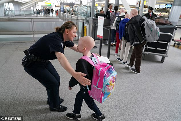 Near the end of their stay, they would walk into the hospital with confidence, sporting sunglasses and button-down shirts and looking 'like they were home,' Dr Kozin said