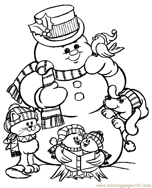 Coloring Pages Christmas Coloring Page 93 (Entertainment 