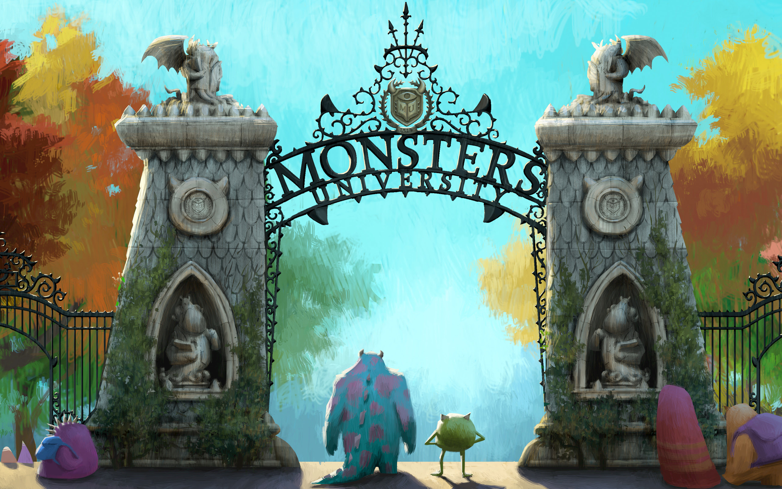 Monsters Inc モンスターズ インク 壁紙 ファンポップ