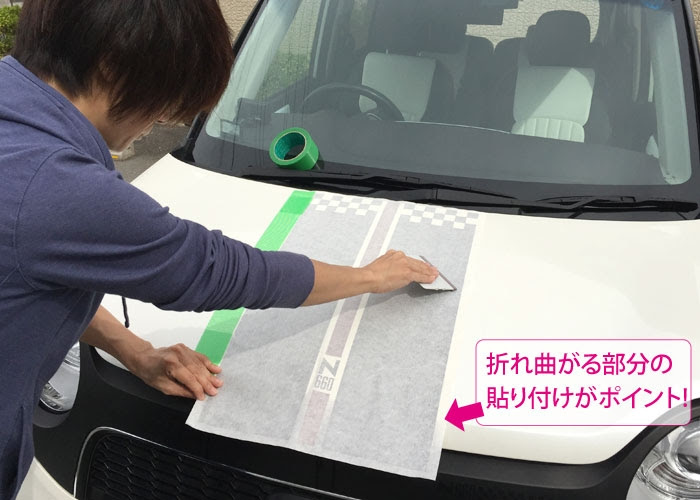 デカールの貼り方について
