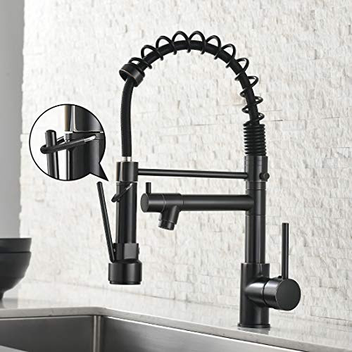 Oil rubbed bronze kitchen faucets