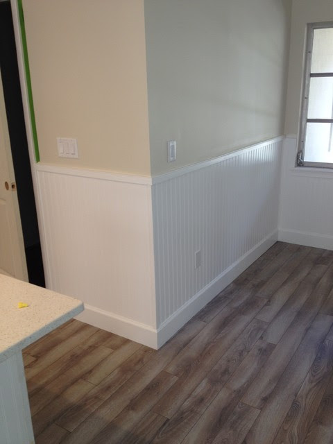 Chair Rail Wainscoting - Designed To Dwell: Tips for Installing Chair Rail ... / Wainscoting features large panels installed over the lower section of a wall.