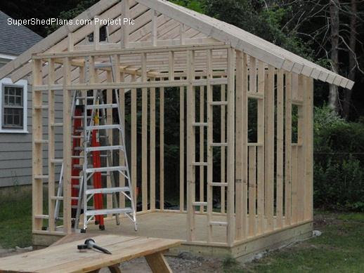 Shed Plans, 10x20 Large Saltbox, DIY Detailed Shed Blueprints CD