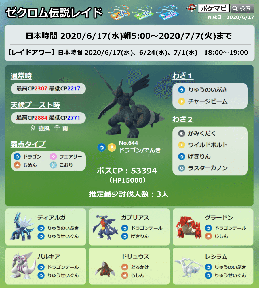 ポケモンgo 伝説レイドバトルに登場したゼクロムをゲット 弱点とゲットのコツについて 30代の男が自由に書くブログ