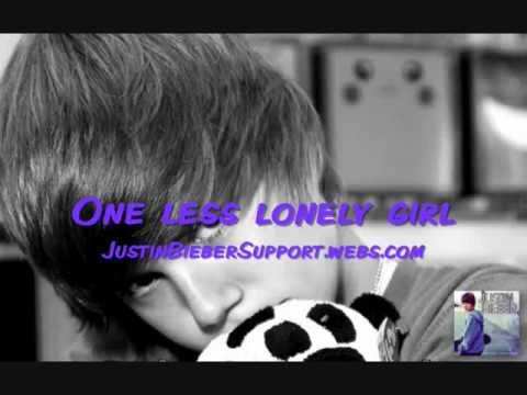 justin bieber one less lonely girl video. Justin Bieber One Less Lonely