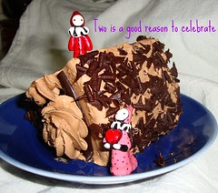 Two with Cake
