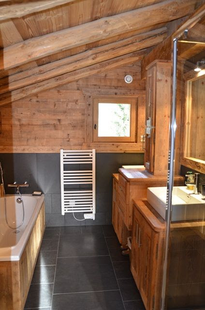 41 Impressive Chalet Bathroom DÃ©cor Ideas - DigsDigs