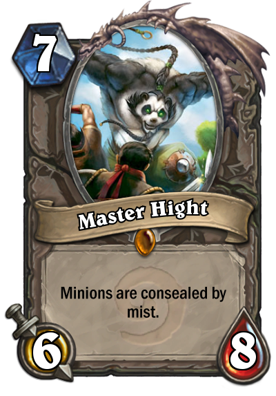 Master Hight (custom Hearthstone card)