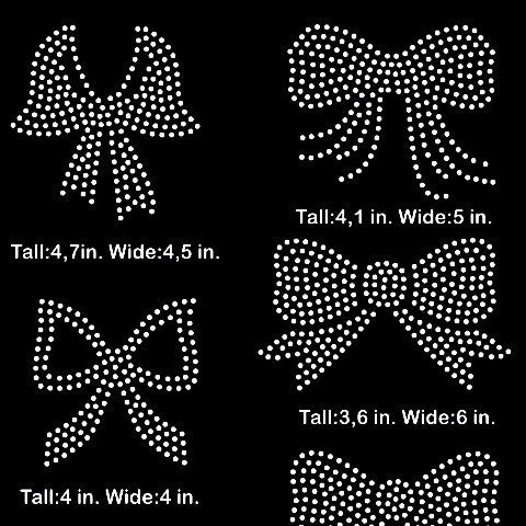 Download Bow, bows rhinestone template digital download, svg, eps ...