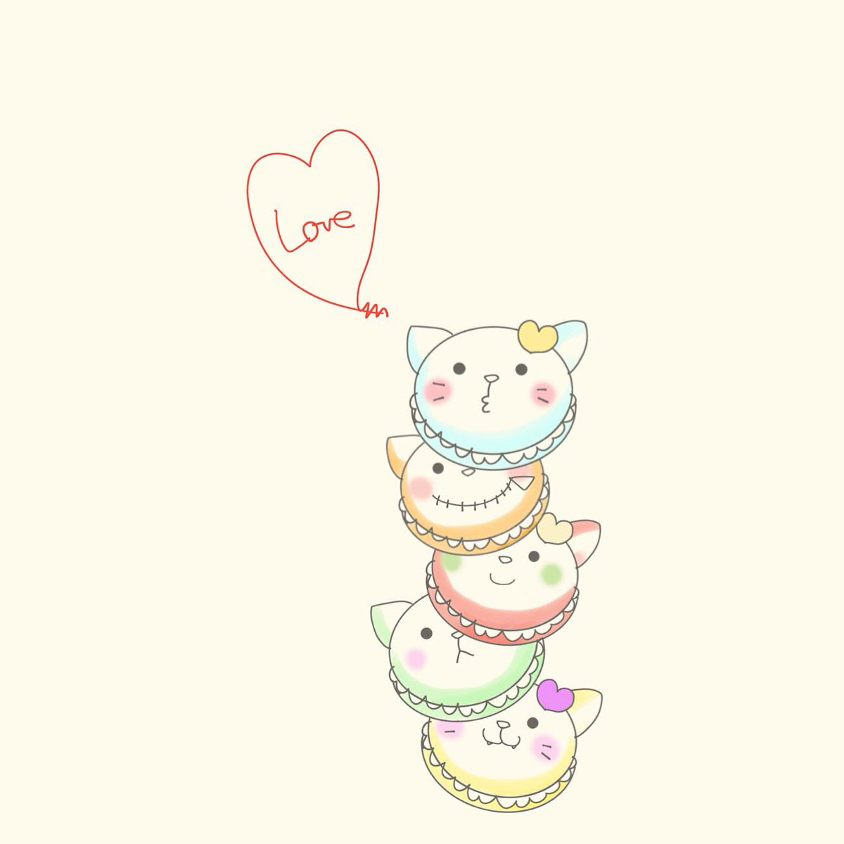 最高のコレクション 壁紙 かわいい イラスト 100 ベストミキシング写真 イラストレーション