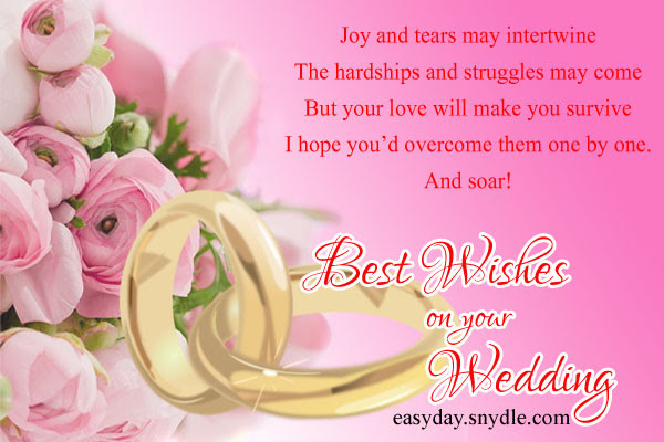 Top Wedding Wishes And Messages  Easyday