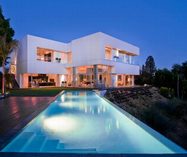 Modern houses. When Hollywood is at your feet (76 pics)