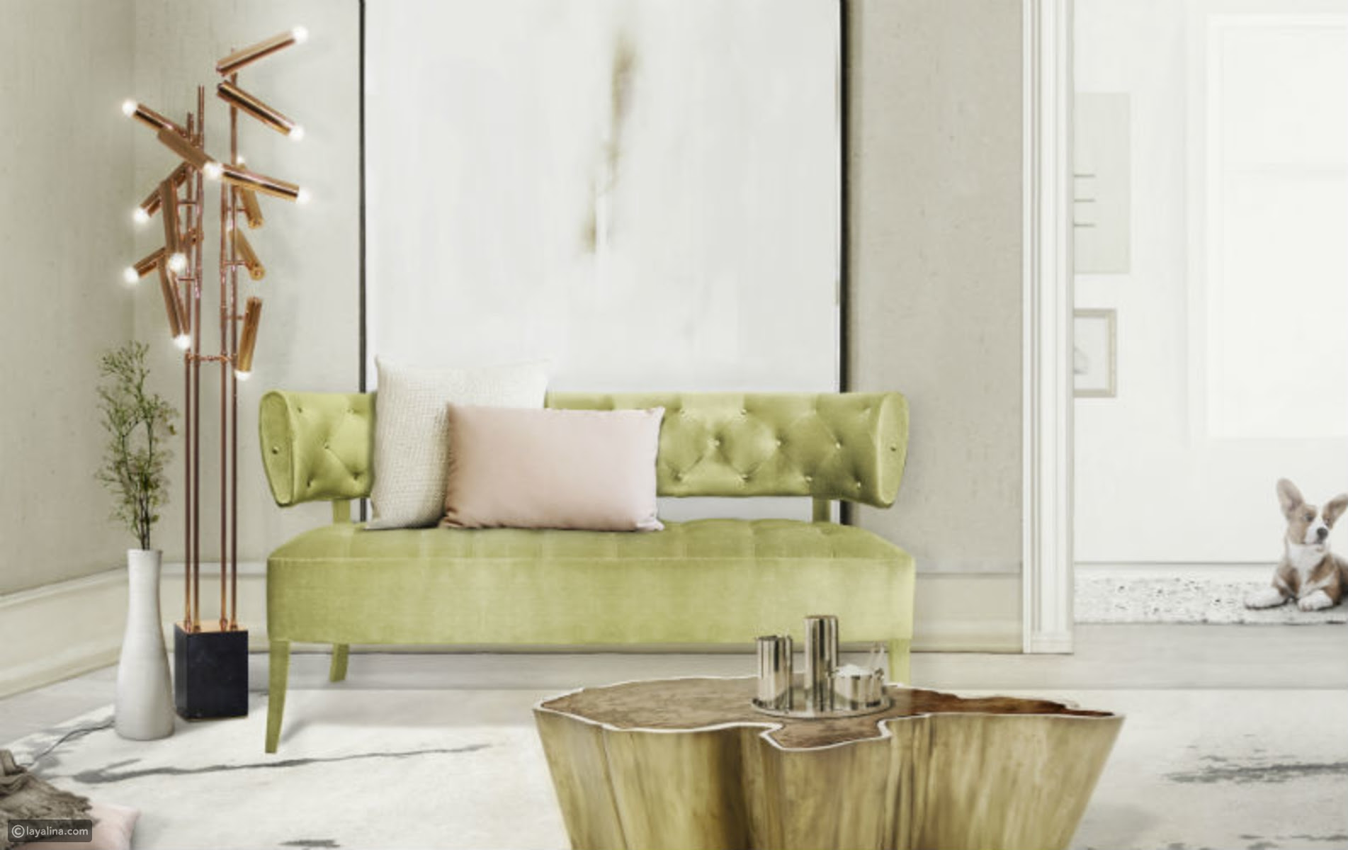 ديكورات اثاث مودرن لغرف المعيشه