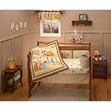 Winnie the Pooh Dreams of Hunny 4 Piece Crib Bedding Set