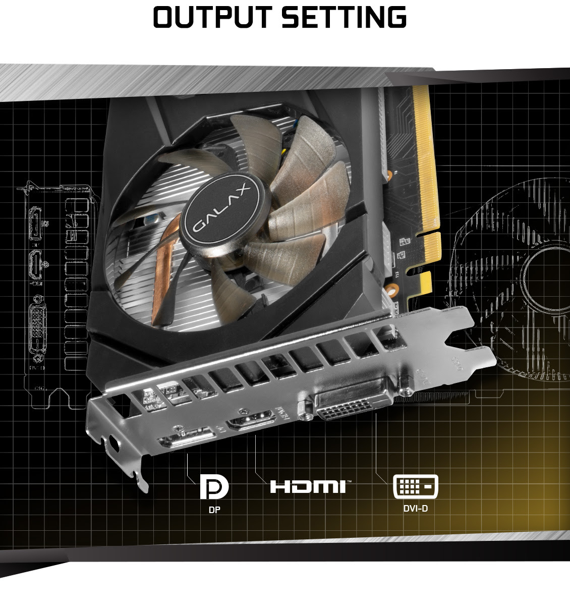 GALAX GeForce® GTX 1660 Ti (1-Click OC) - Graphics Card