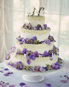 Traditional stacked cake