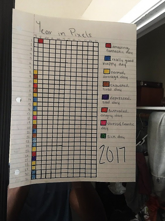 year in pixels