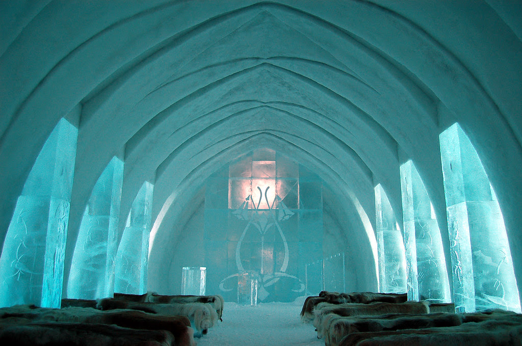 Ice Hotel Church @ Jukkasjärvi