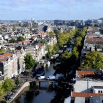 Fotos de Amsterdam, vistas desde la iglesia Westerkerk