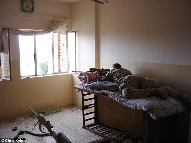 Chris Kyle in Fallujah