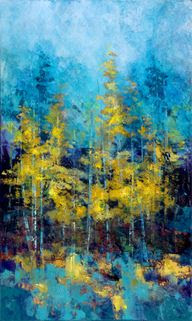 Turquoise Spontaneity, Susan Swartz